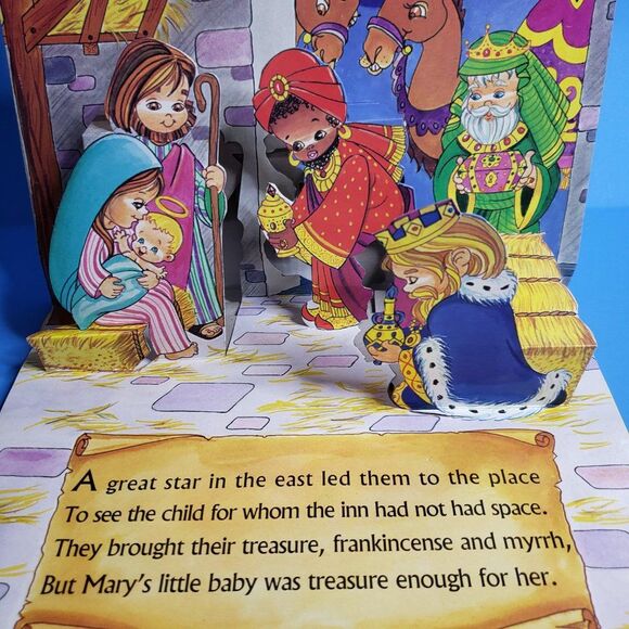 Adorable Christian Kids Bible Pop Up Jesus Childrens Story Book - Picture 9 of 15